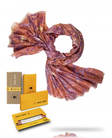 Палантин Женский SN40-MILLESIME/ROSE.CLAIR